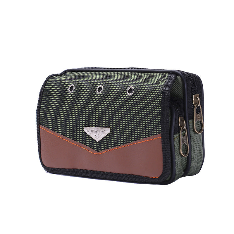 Men's Classy Multifunctional Horizontal Mobile Change Men's Waist Packs