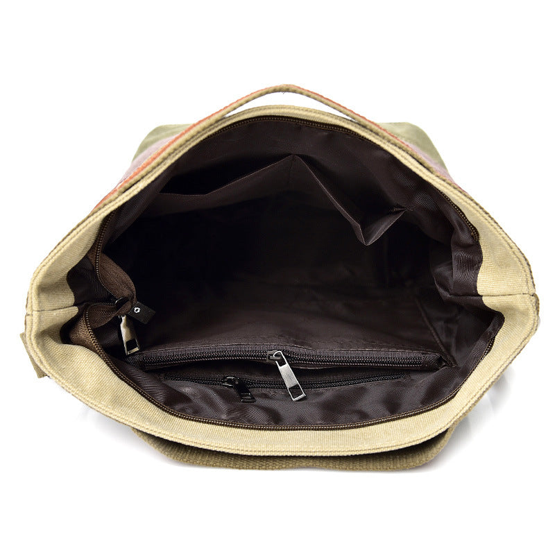 Women's Simple Artistic Canvas Portable Large Capacity Bags