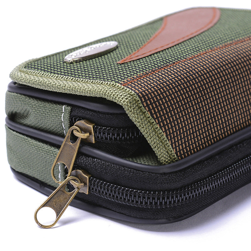 Men's Construction Site Wear Resistance Cell Flip Men's Waist Packs