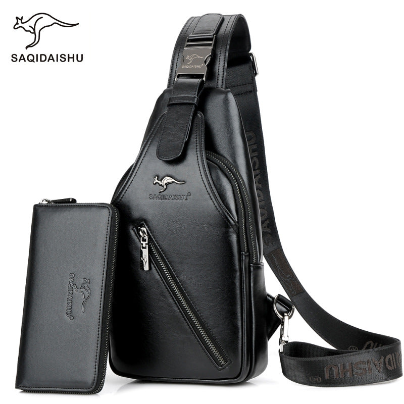 Men's Comfortable Kangaroo Trendy Household Business Men's Chest Bags