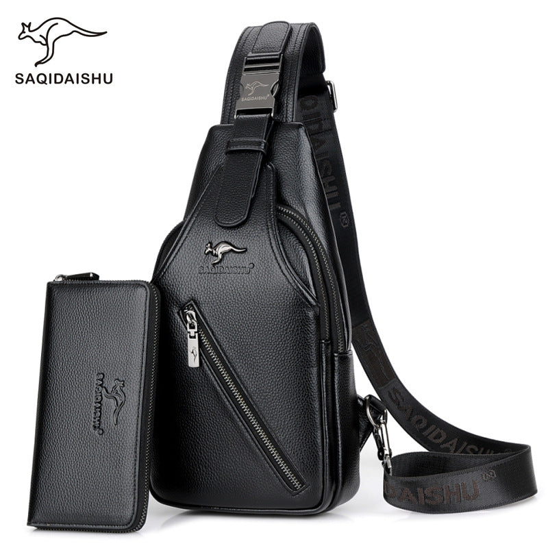 Men's Comfortable Kangaroo Trendy Household Business Men's Chest Bags