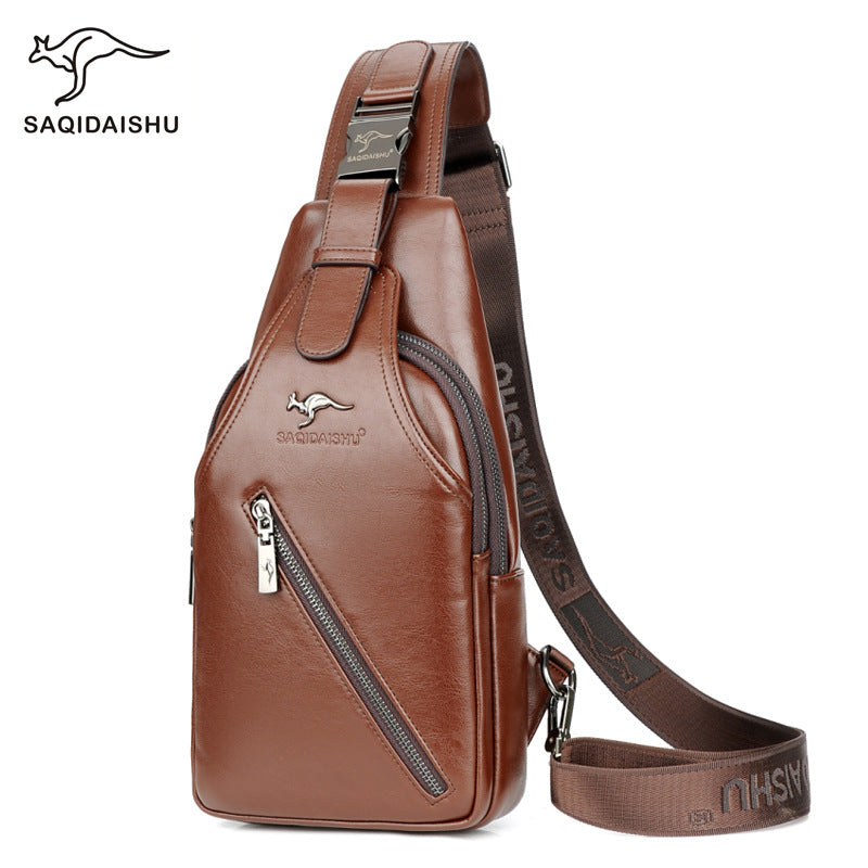 Men's Comfortable Kangaroo Trendy Household Business Men's Chest Bags