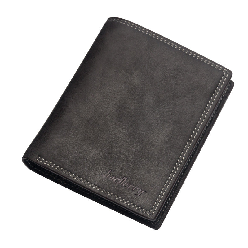 Men's Short Korean Style Horizontal Simple Soft Men's Wallet