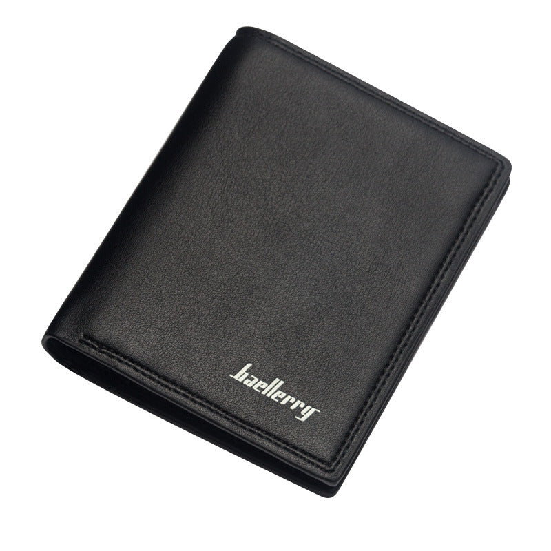 Men's Short Korean Style Horizontal Simple Soft Men's Wallet