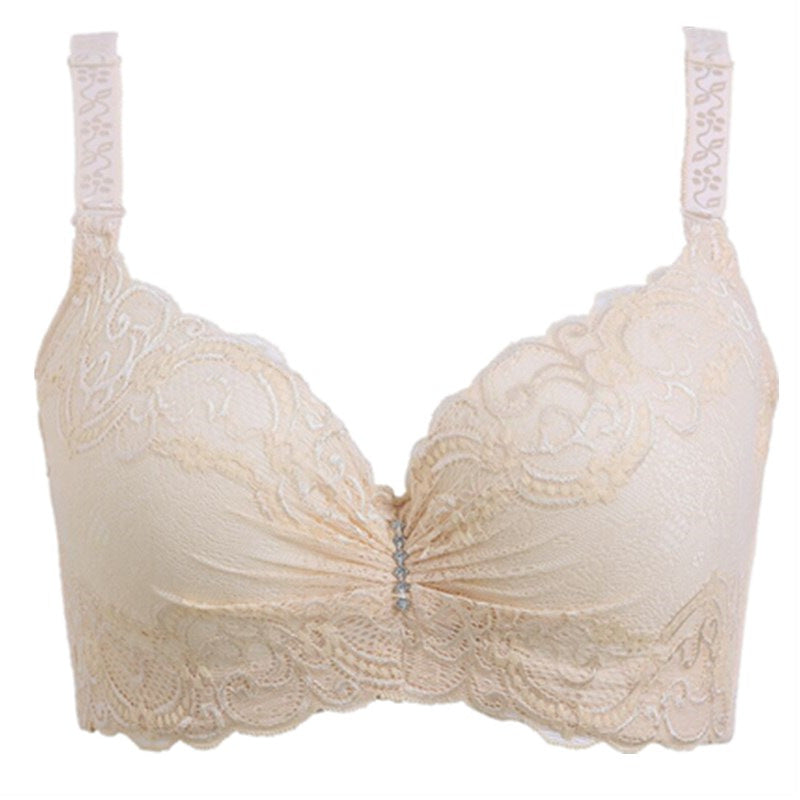 Women's Steel Ring Push Up Accessary Breast Bras
