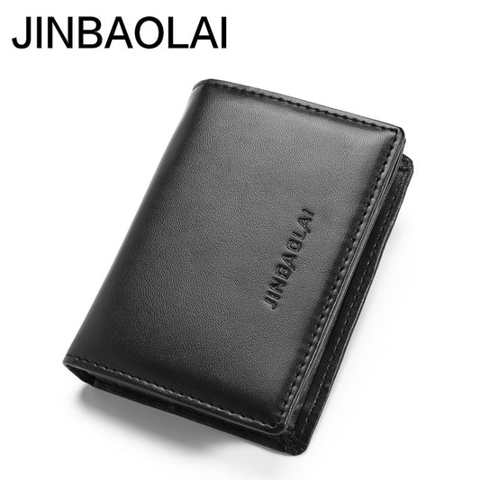 Unique Attractive Men's Leather Plain Gift Card Holder