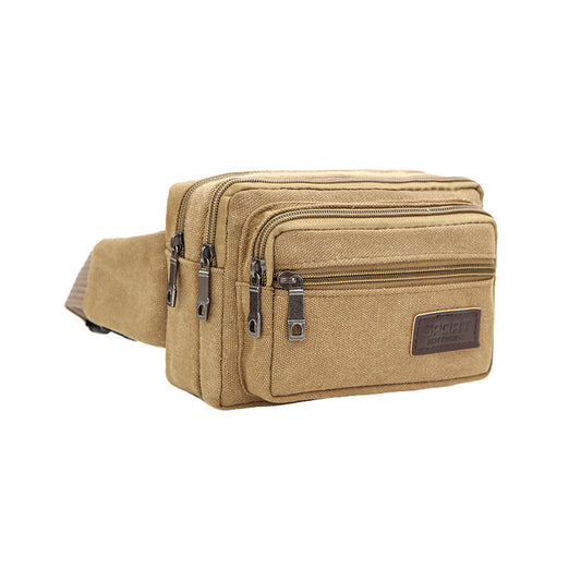 Men's Canvas Change Market Stall Less Than Men's Waist Packs