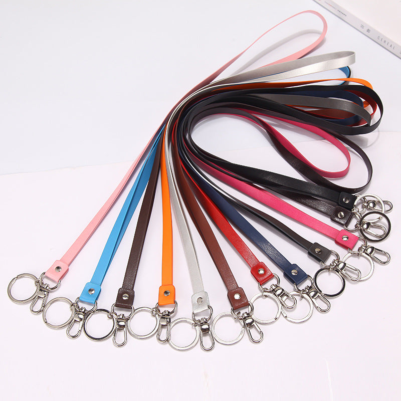 Lanyard Work Sets Retractable Can Sling Card Holder