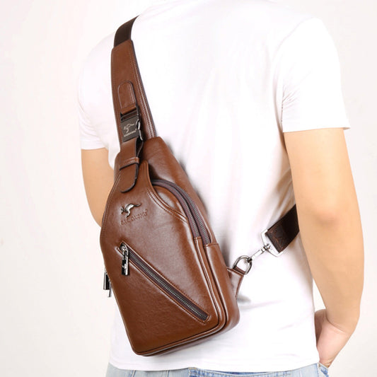 Men's Comfortable Kangaroo Trendy Household Business Men's Chest Bags