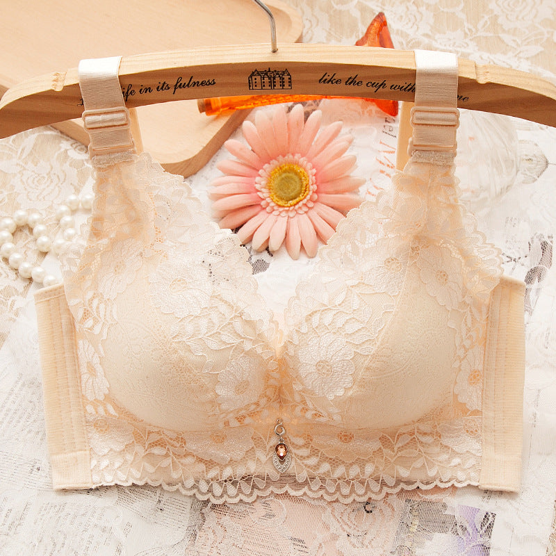 Women's Thick Cup Underwear Small Chest Push Everyday Bras