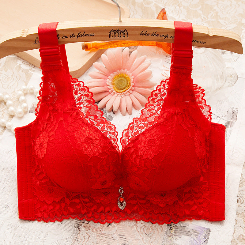 Women's Thick Cup Underwear Small Chest Push Everyday Bras