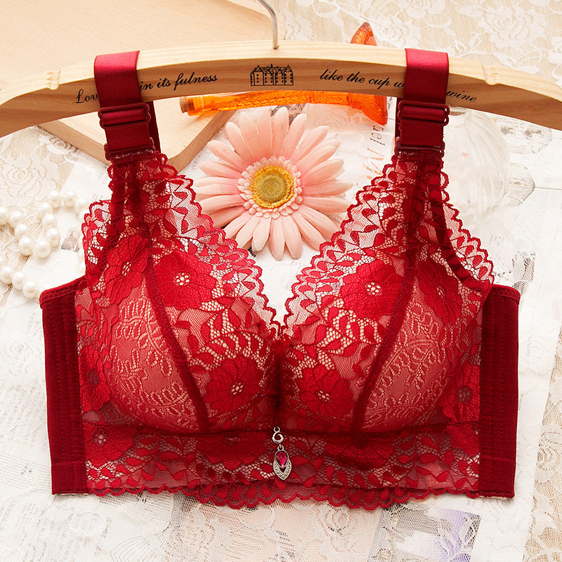 Women's Thick Cup Underwear Small Chest Push Everyday Bras