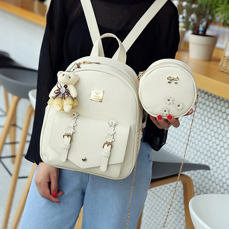 Women's Large Capacity Versatile Elegant Fashion Korean Backpacks