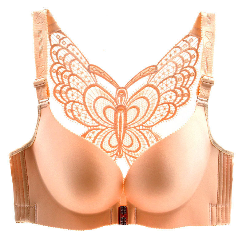 Fat Push Up Adjustable Beauty Back Glossy Surface Bras