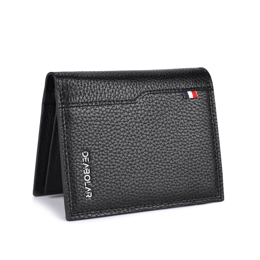 Men's Short Business Driving License Large Capacity Men's Wallets