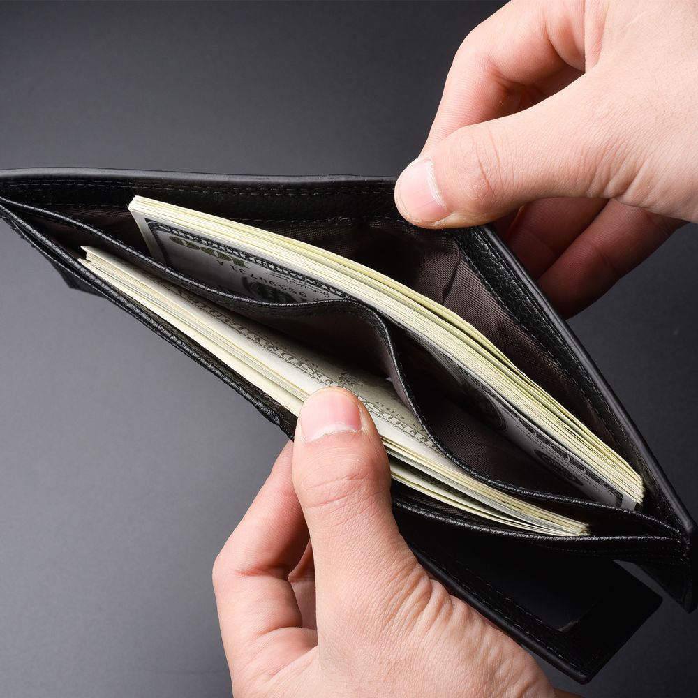 Men's Short Business Driving License Large Capacity Men's Wallets