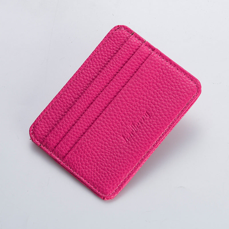 Women's & Men's & Creative Multiple Slots Short Thin Card Holder