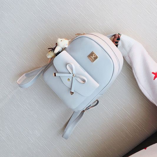 Women's Beautiful Bow Korean Style Three-piece Backpacks