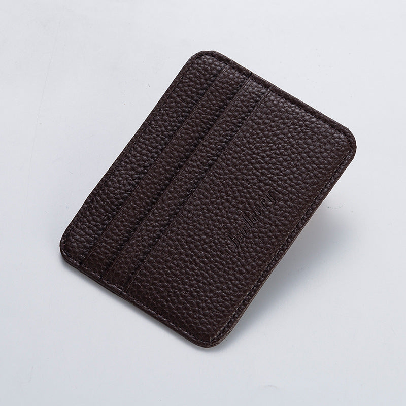 Women's & Men's & Creative Multiple Slots Short Thin Card Holder