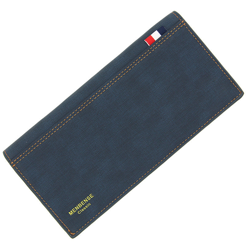 Men's Long Fashion Simple Large Capacity Multifunctional Men's Wallets