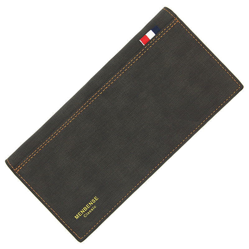 Men's Long Fashion Simple Large Capacity Multifunctional Men's Wallets
