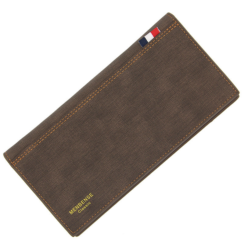 Men's Long Fashion Simple Large Capacity Multifunctional Men's Wallets