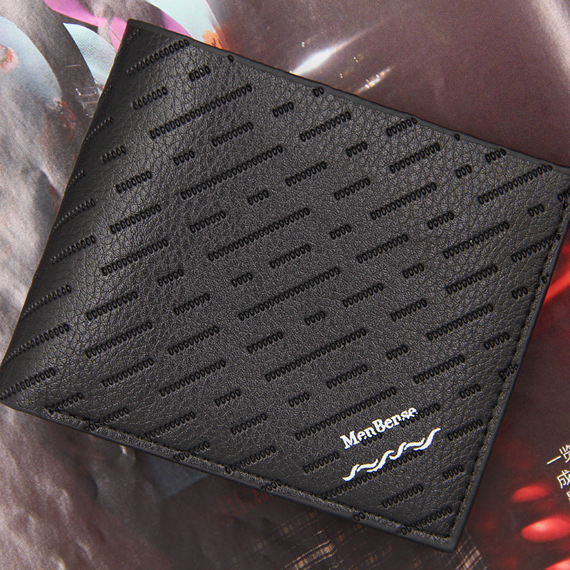 Men's Fashion Leisure Large Capacity Pocket Men's Wallets