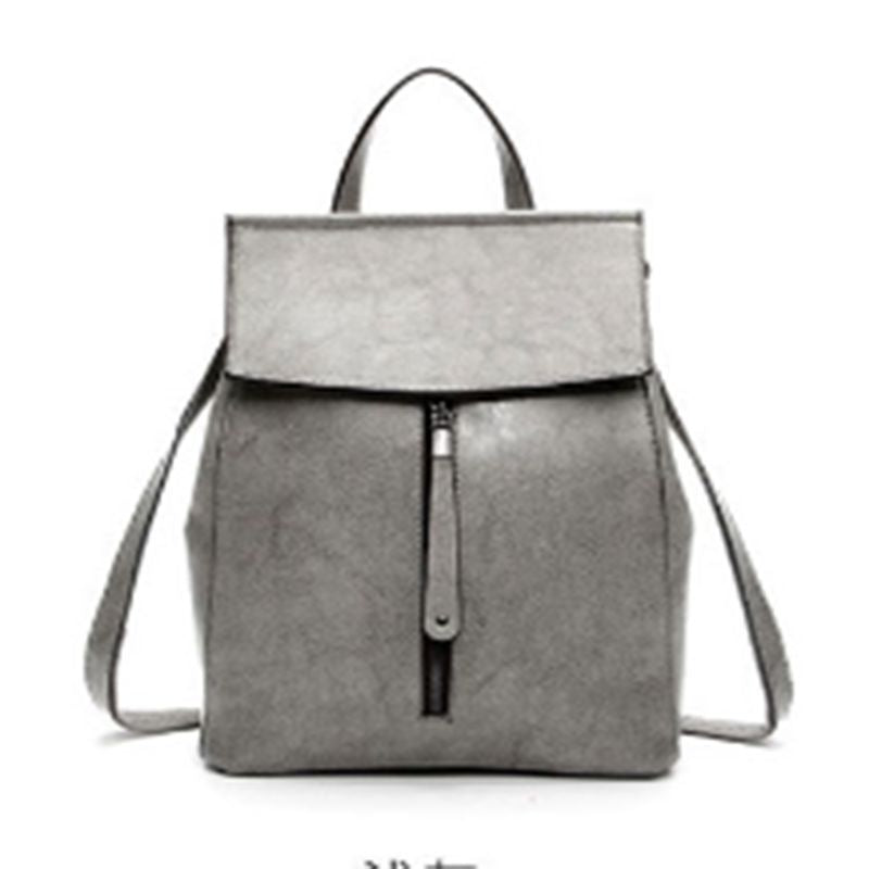 Women's Fashion Genuine Leather Retro Oil Wax Bags