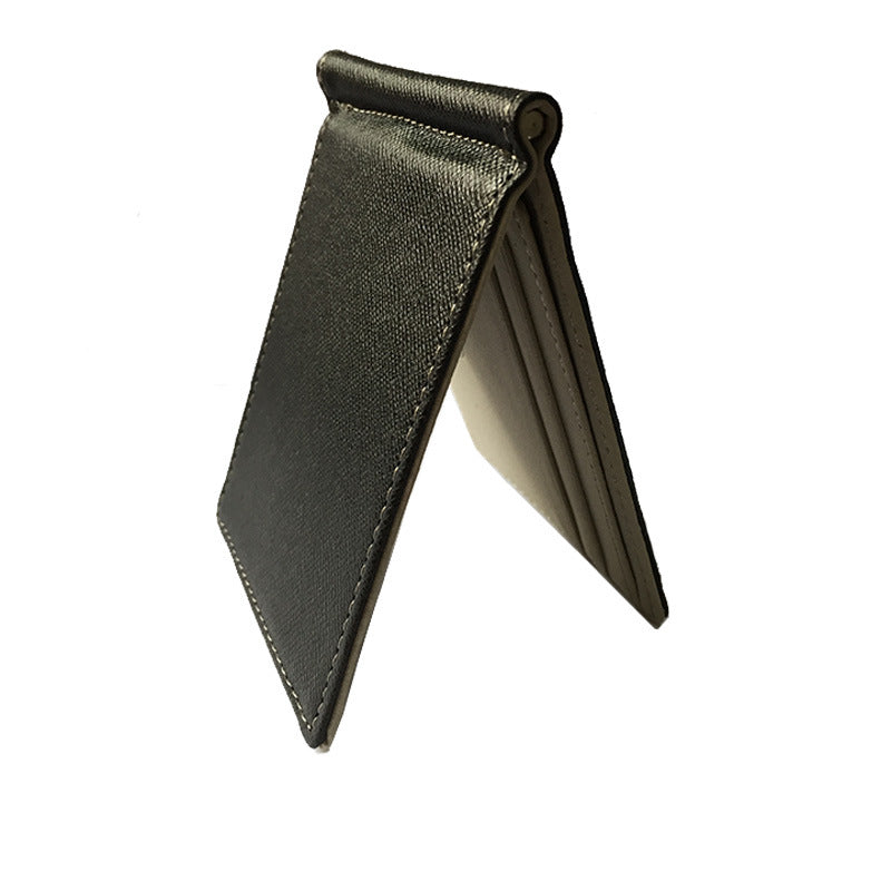 Men's Creative Fashion American Gold Clip Sewing Card Holder