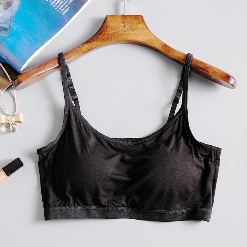 Women's Chest Pad One Piece Underwear Tube Top Summer Tanks Camis