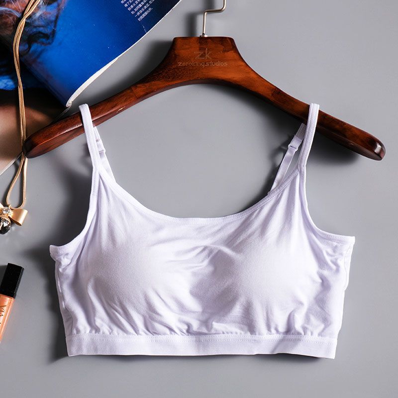 Women's Chest Pad One Piece Underwear Tube Top Summer Tanks Camis