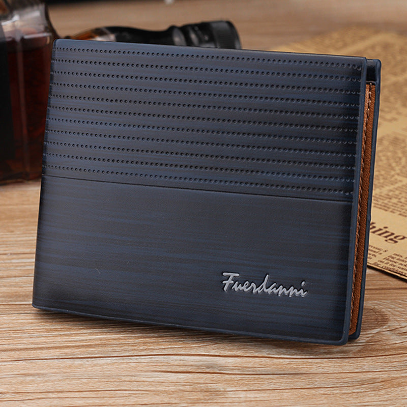 Graceful Men's Short Chic Multi Slots Men's Wallet