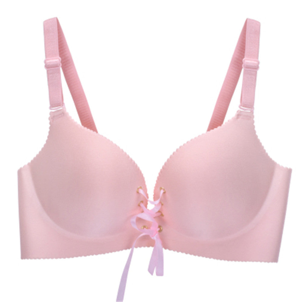 Women's Glossy Strap Pull Push Up Adjustable Lingerie Sets