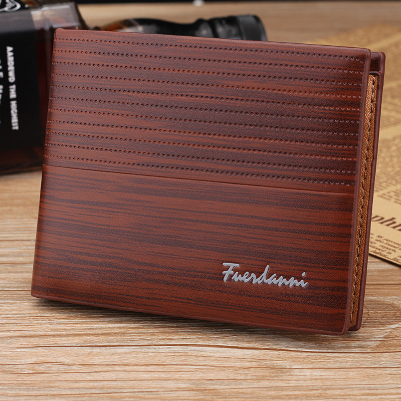Graceful Men's Short Chic Multi Slots Men's Wallet