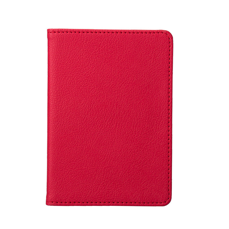 Brown Mouse Passport Double Multiple Slots Jacket Card Holder