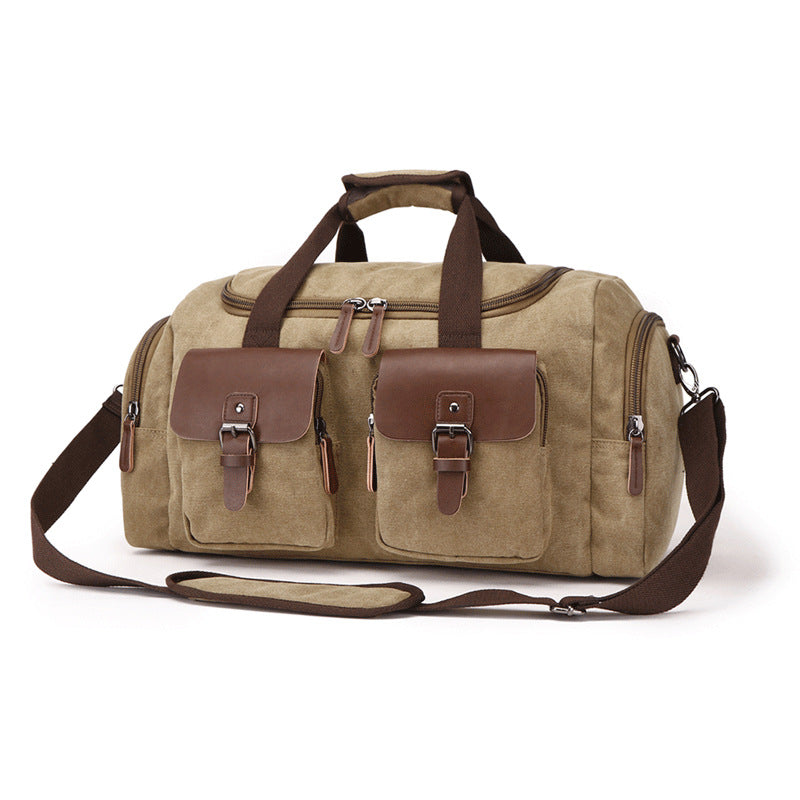 Popular Comfortable Creative Men's Fan Canvas Handbags