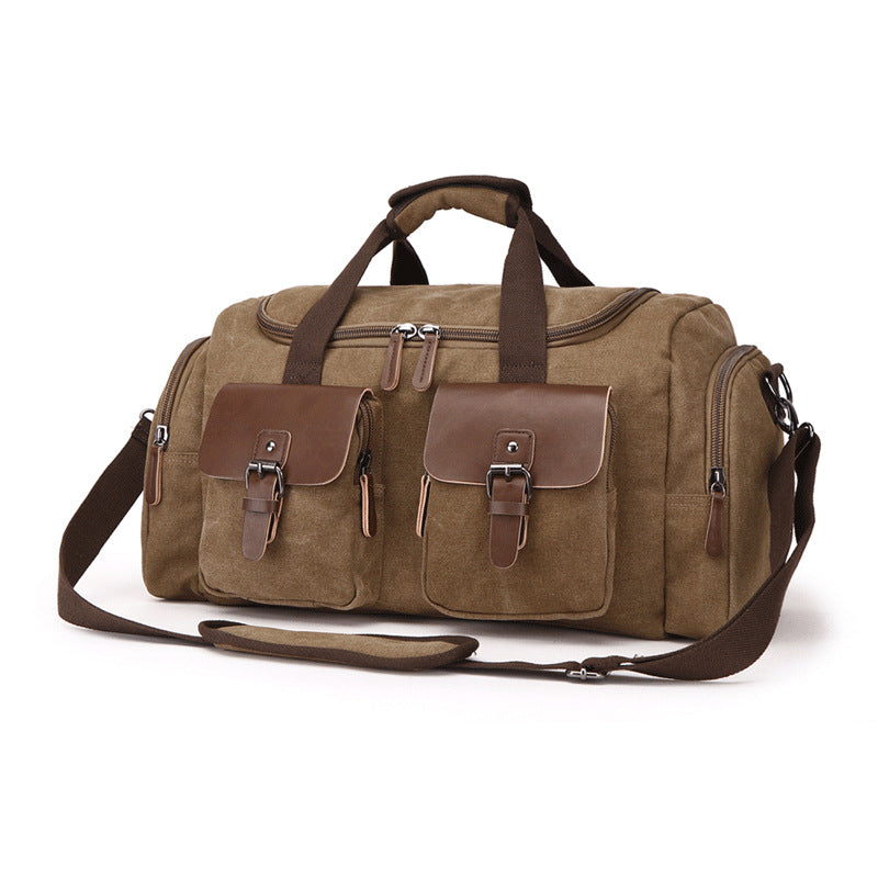 Popular Comfortable Creative Men's Fan Canvas Handbags