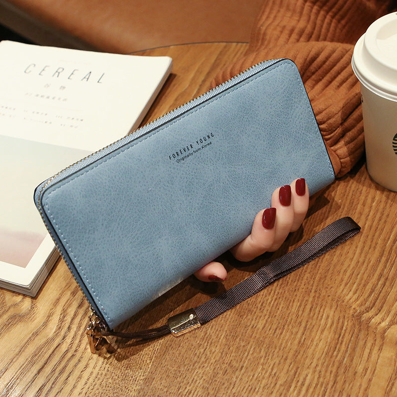 Women's Long Multifunctional Mobile Female Zipper Ladies Wallet