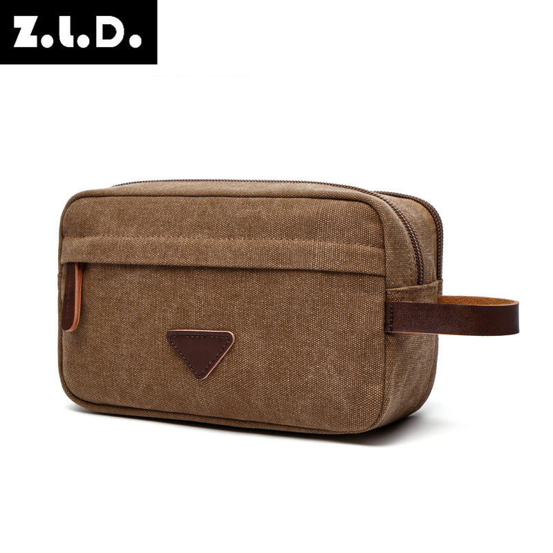 Glamorous Canvas Portable Wash Cosmetics Storage Cosmetic Bags