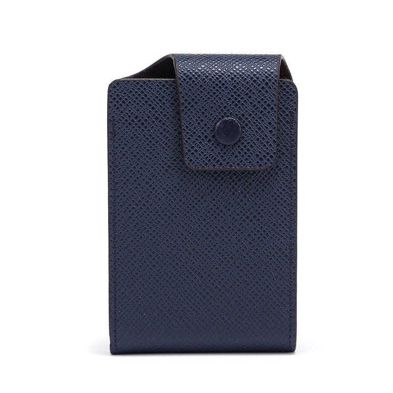 Cross Pattern Simple Multifunctional Change Clip Card Holder