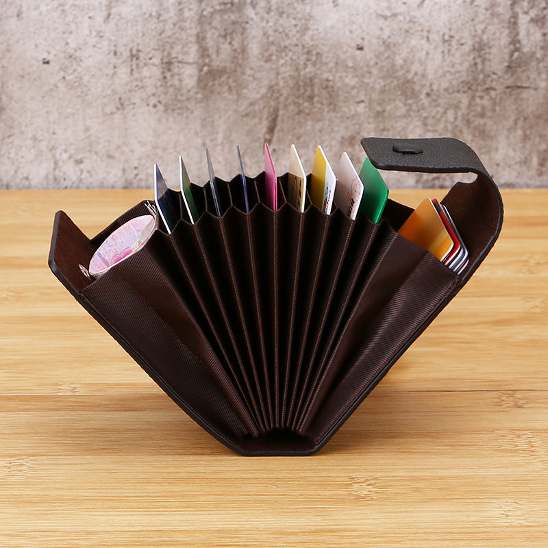 Women's & Men's & Multifunctional Expanding Bank Card Holder