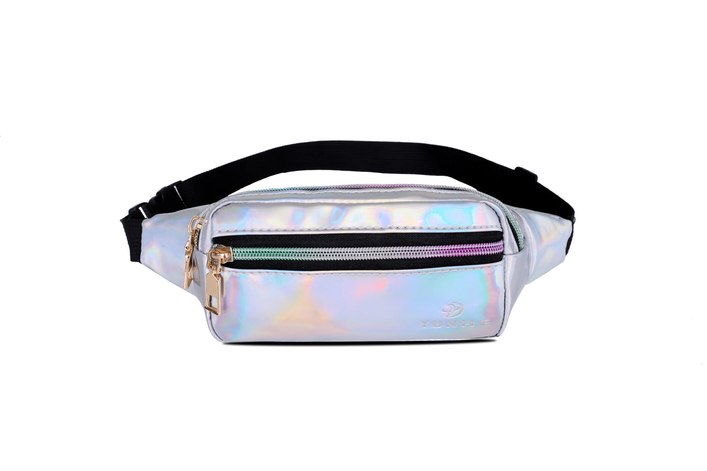 Laser Glossy Mobile Storage Fashion Running Bags