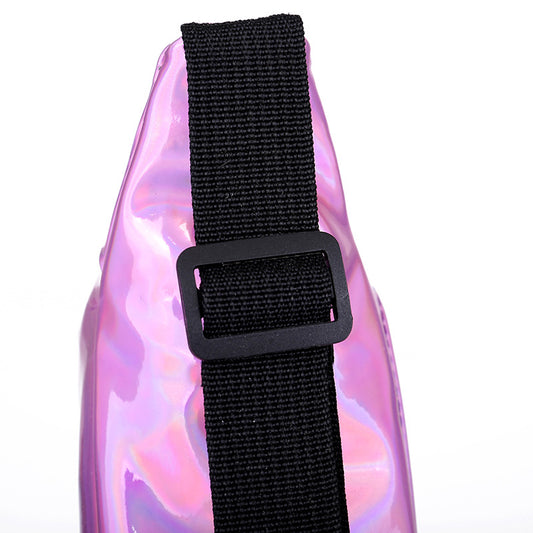 Laser Glossy Mobile Storage Fashion Running Bags