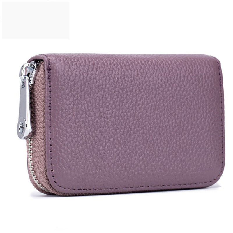 Leather For Both Male Female Bank Card Holder