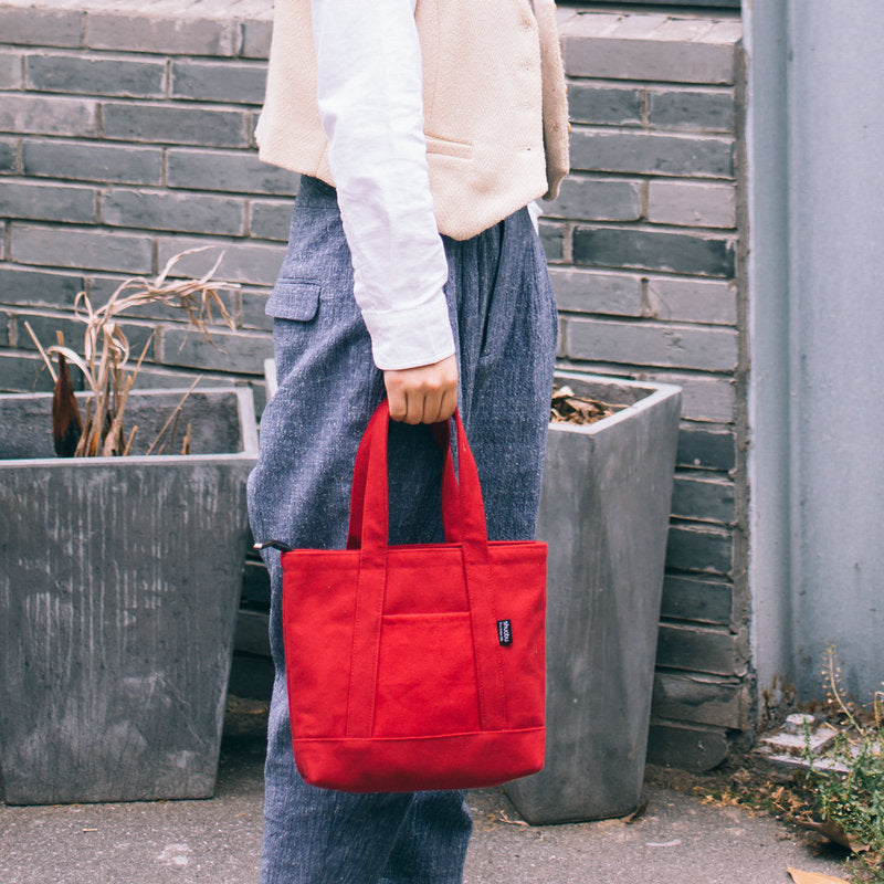 Women's Canvas Quality Personalized Simple Style Handbags