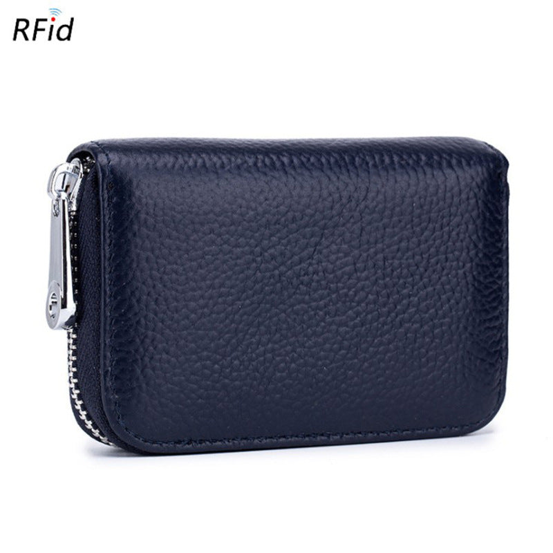 Leather For Both Male Female Bank Card Holder