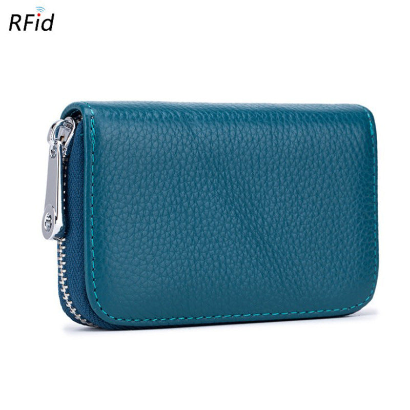 Leather For Both Male Female Bank Card Holder