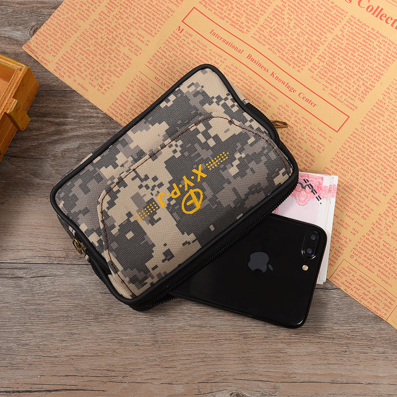 Men's Mobile Leisure Cell Multifunctional Horizontal Vertical Men's Waist Packs