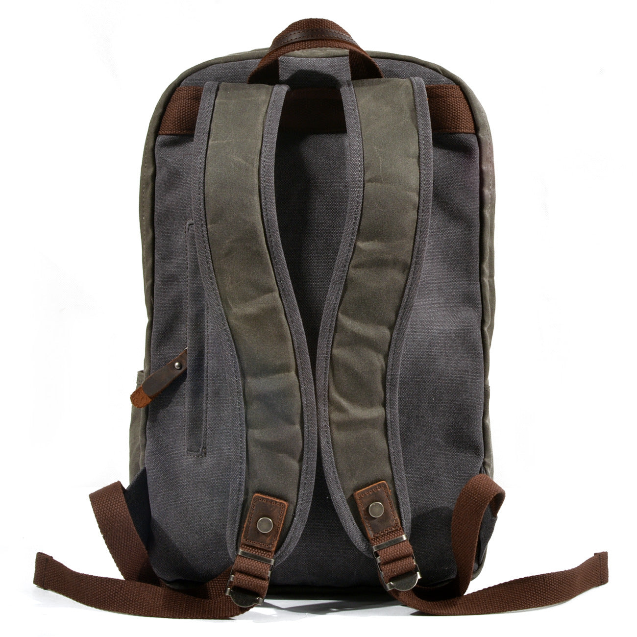 Women's & Men's Cloth Oil Wax Canvas Retro Backpacks