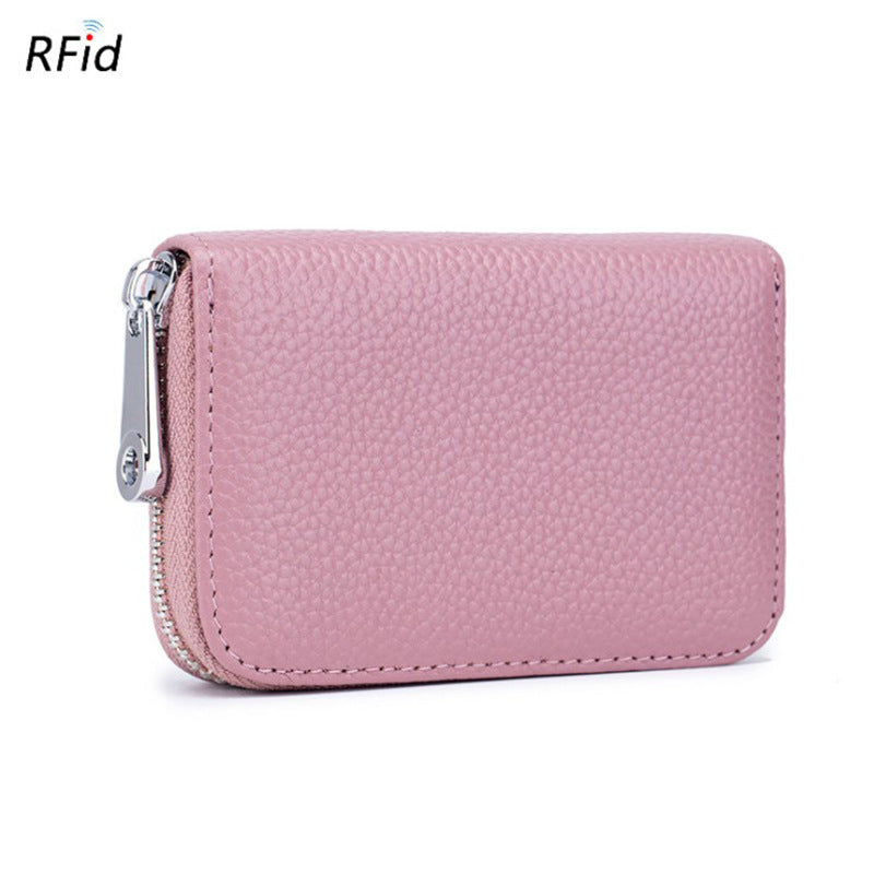 Leather For Both Male Female Bank Card Holder
